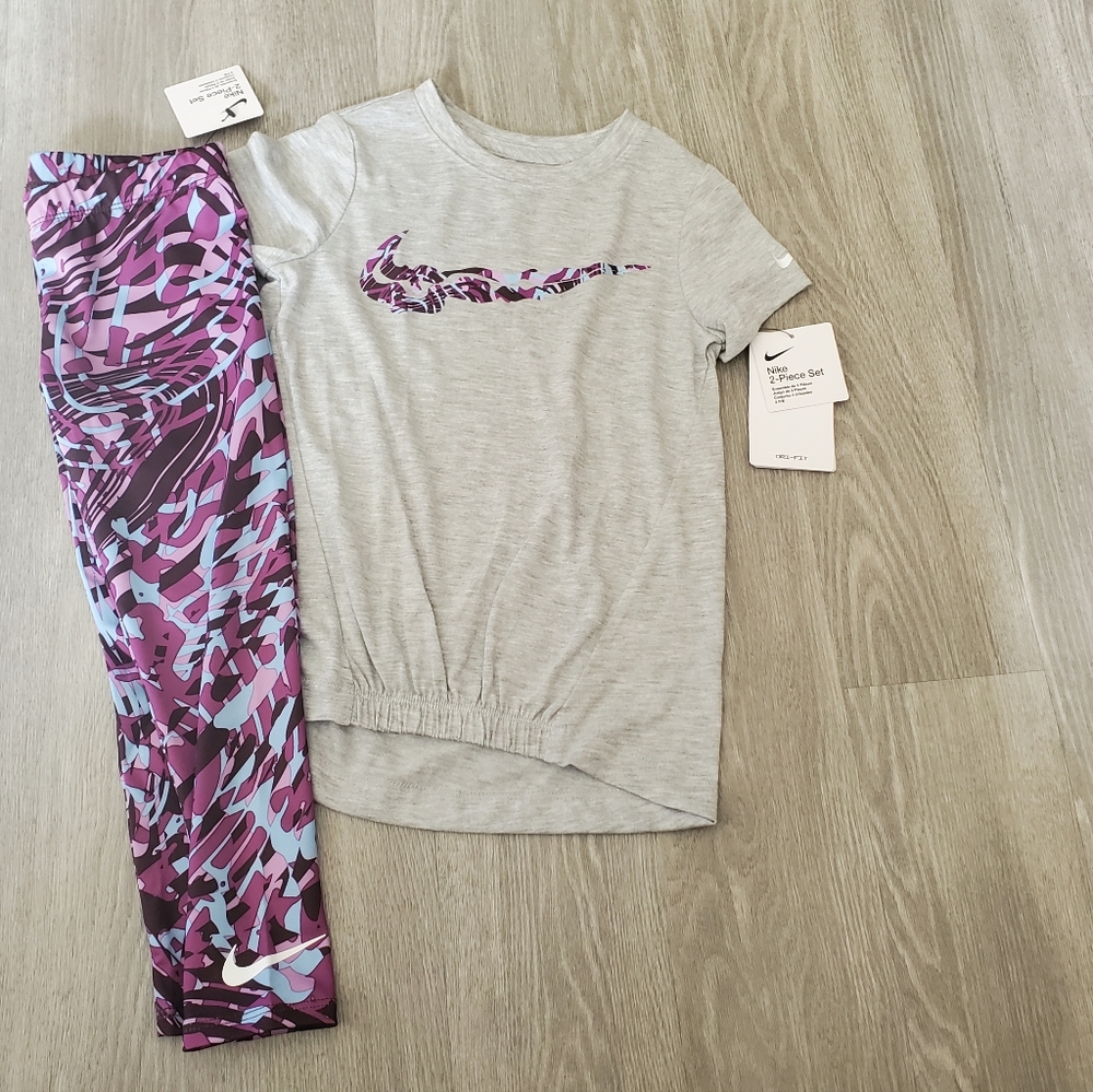 Size 5 Nike legging Set NWT